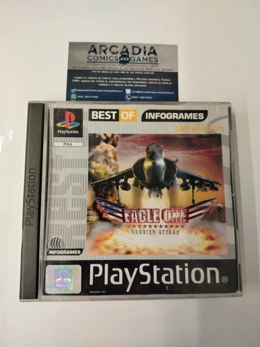 Eagle One Harrier Attack PlayStation 1 PS1
